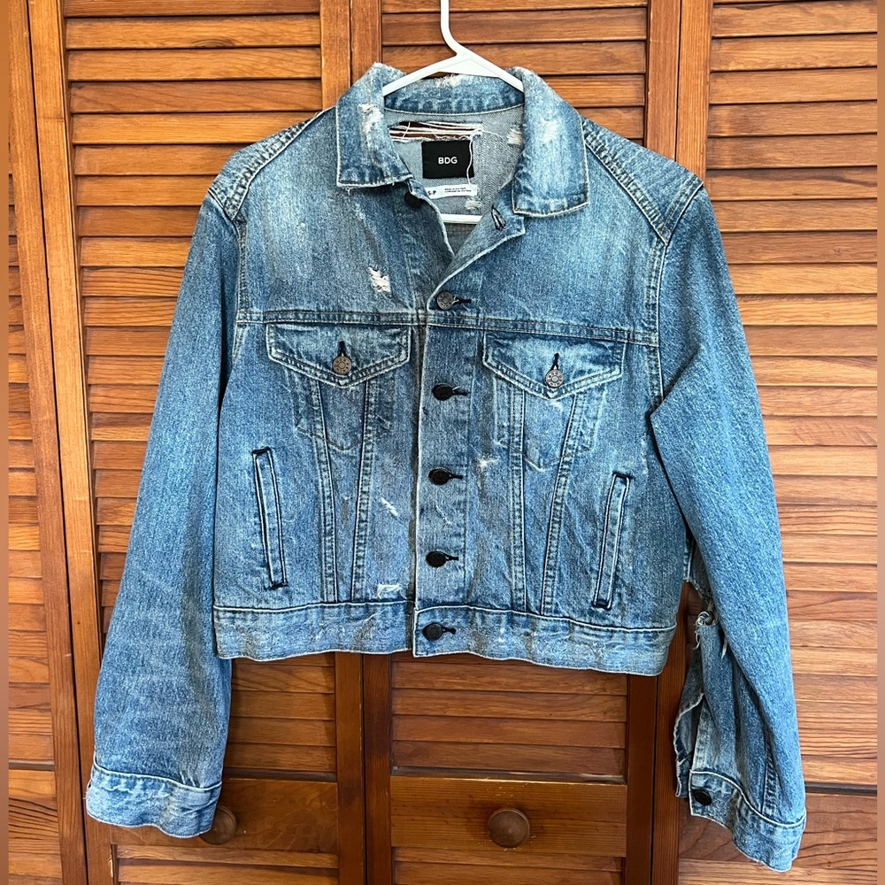 BDG Women’s Distressed Denim Jacket